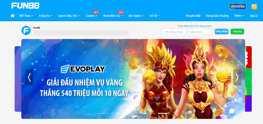 Fun88 Casino - “Thiên đường” giải trí của bet thủ Việt